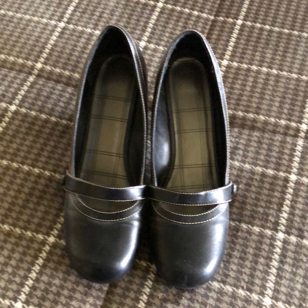 Mary Jane style heels.